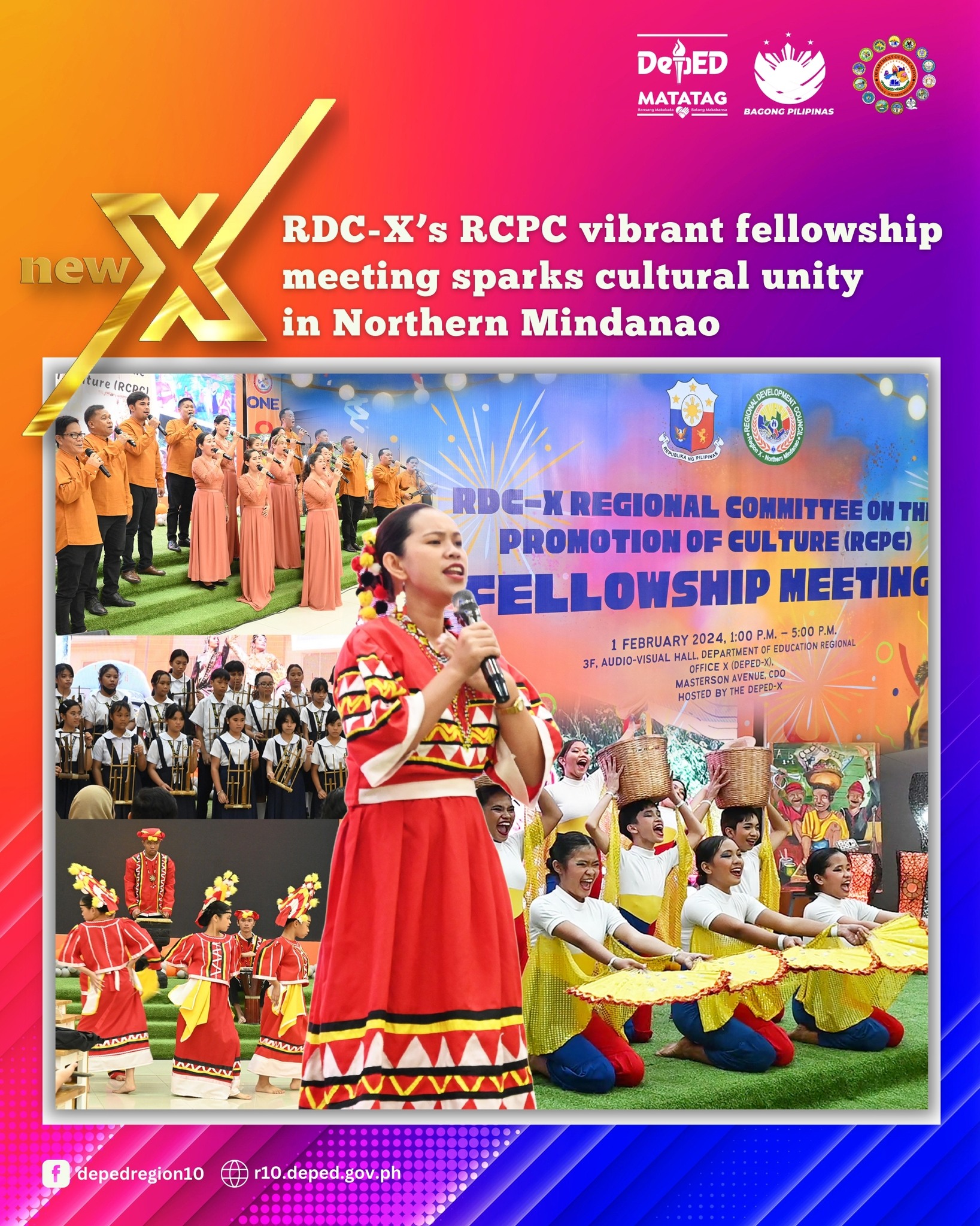 RDC-X’s RCPC vibrant fellowship meeting sparks cultural unity in Northern Mindanao