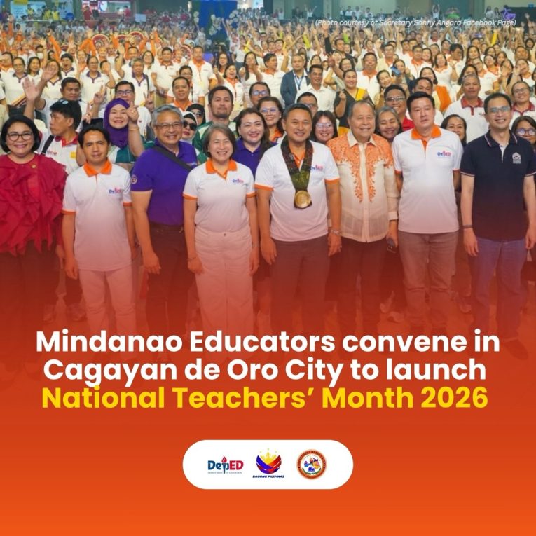 Educators unite in Cagayan de Oro City to launch National Teachers’ Month 2026